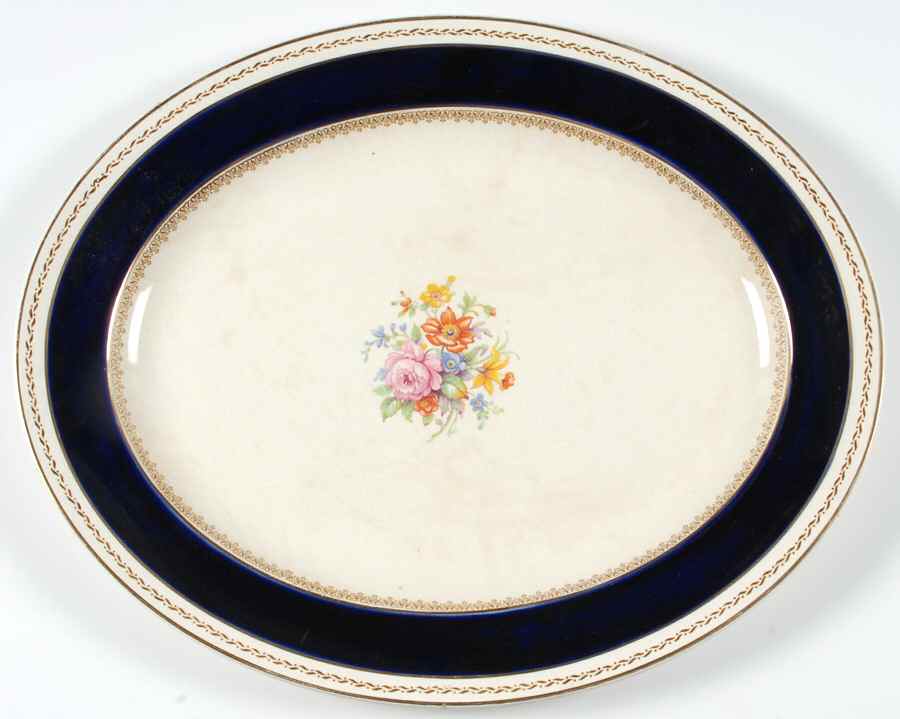 Empress 16" Oval Serving Platter by Crown Ducal-1