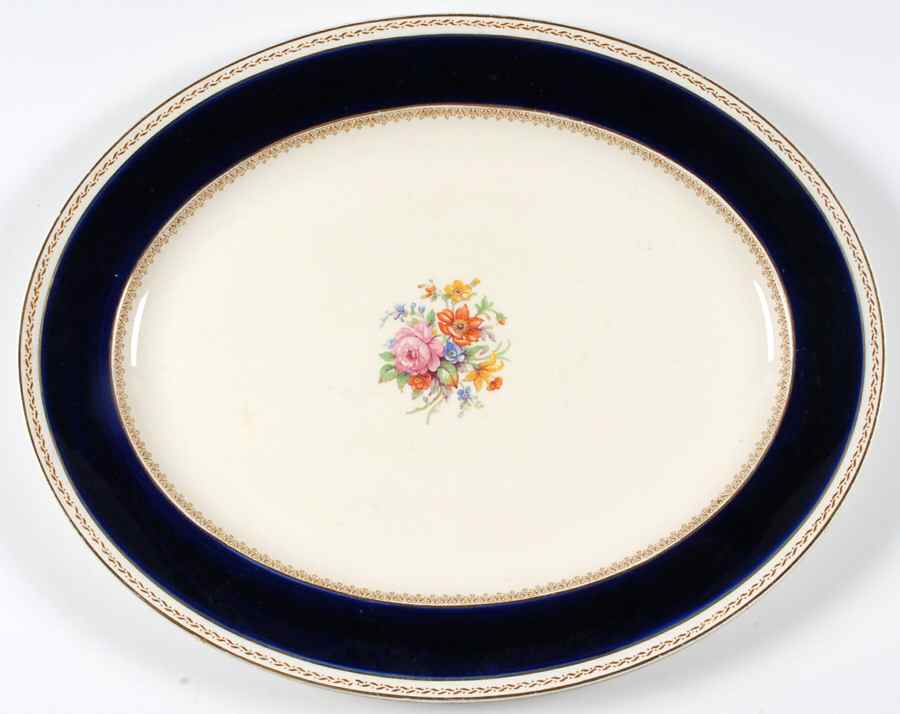 Empress 18" Oval Serving Platter by Crown Ducal-1