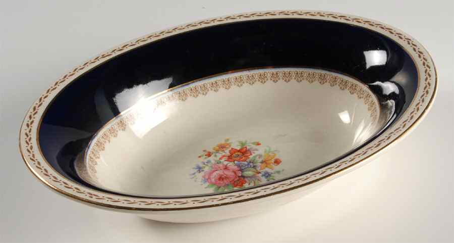 Empress 8" Round Vegetable Bowl by Crown Ducal-1