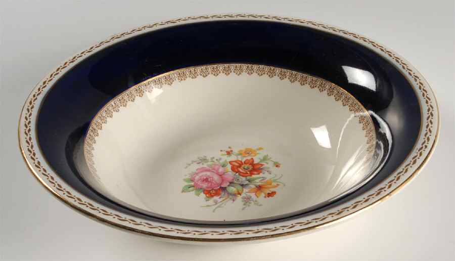 Empress 8" Oval Vegetable Bowl by Crown Ducal-1