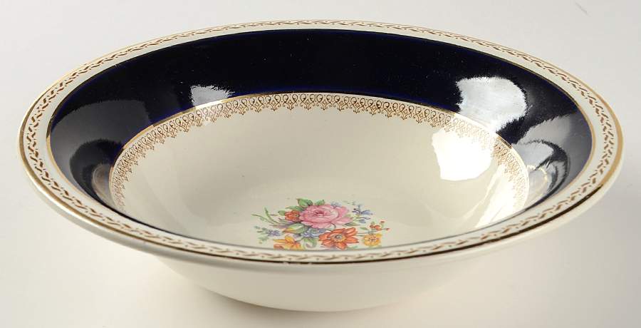 Empress 8" Round Vegetable Bowl by Crown Ducal-1