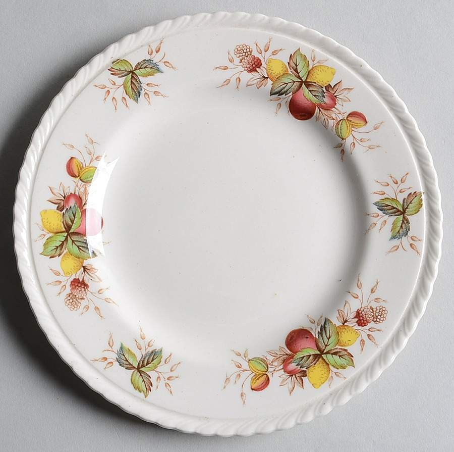 Festival Bread & Butter Plate by Crown Ducal-1
