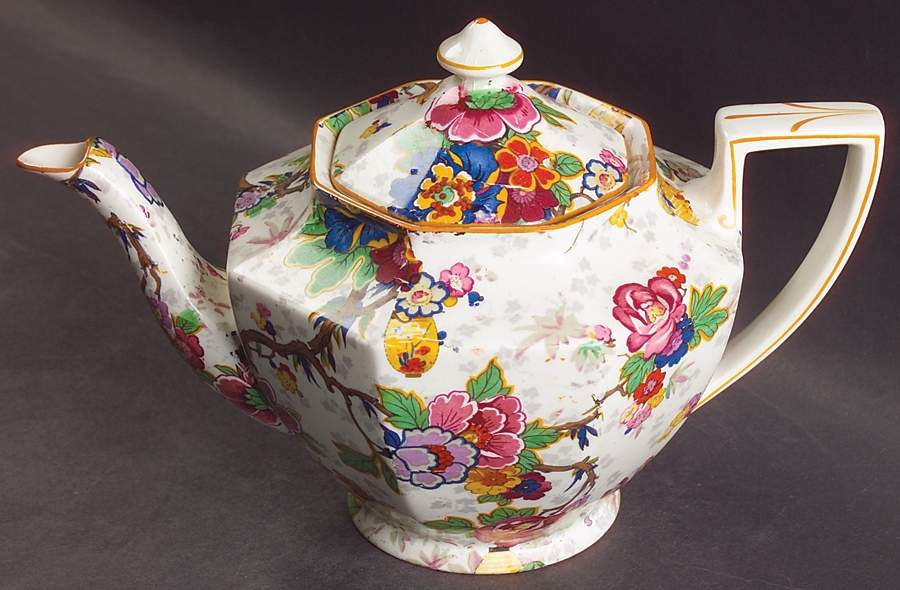 Festival Teapot & Lid by Crown Ducal-1