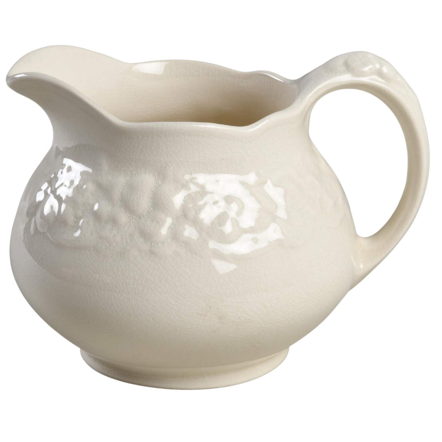 Florentine White 16 Oz Pitcher by Crown Ducal-1