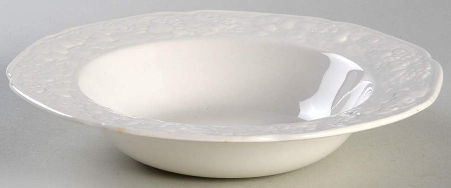Florentine Dark Cream Rim Cereal Bowl by Crown Ducal-1