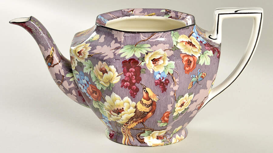 Florida Teapot No Lid by Crown Ducal-1