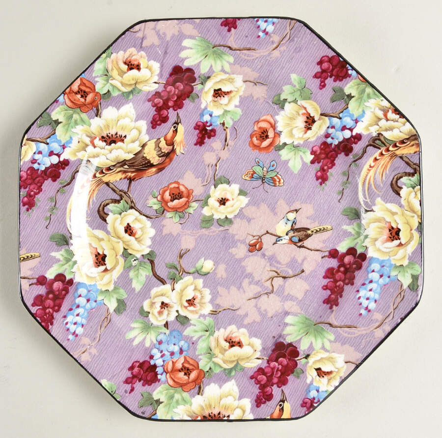Florida Luncheon Plate by Crown Ducal-1