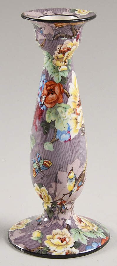 Florida 6" Candlestick by Crown Ducal-1
