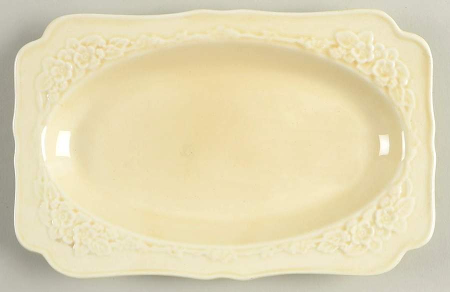 Gainsborough (All White)(Also A Shape) Relish by Crown Ducal-1