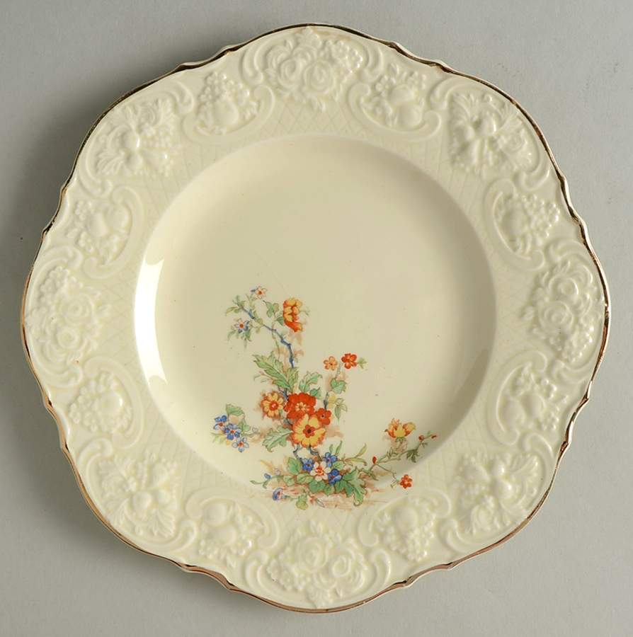 Her Grace Salad Plate by Crown Ducal-1