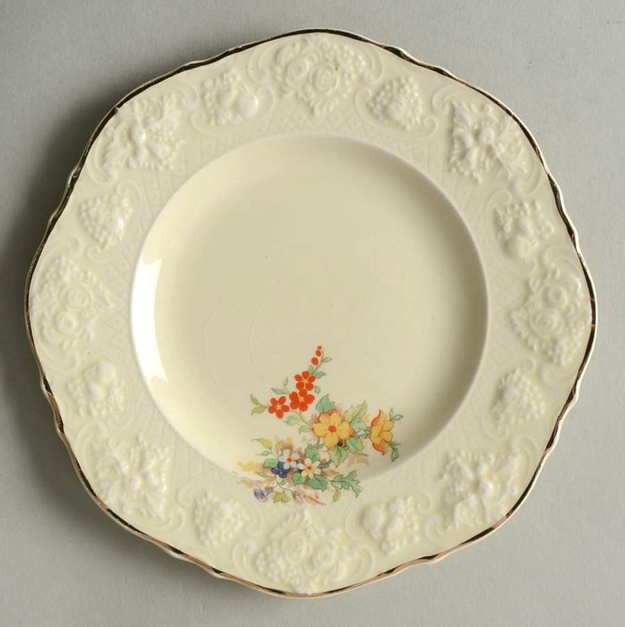 Her Grace Bread & Butter Plate by Crown Ducal-1