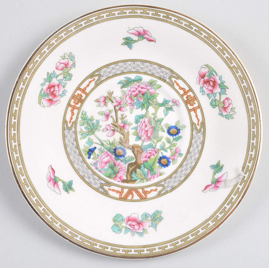 Indian Tree Bread & Butter Plate by Crown Ducal-1