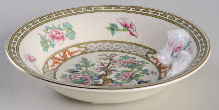Indian Tree Fruit/Dessert (Sauce) Bowl by Crown Ducal-1