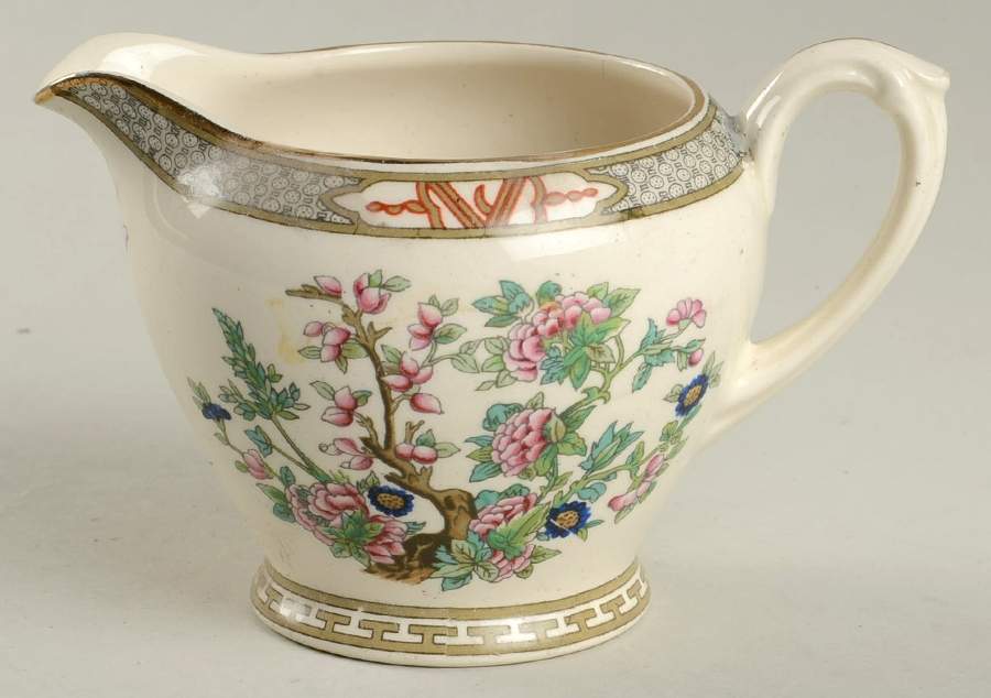 Indian Tree Creamer by Crown Ducal-1