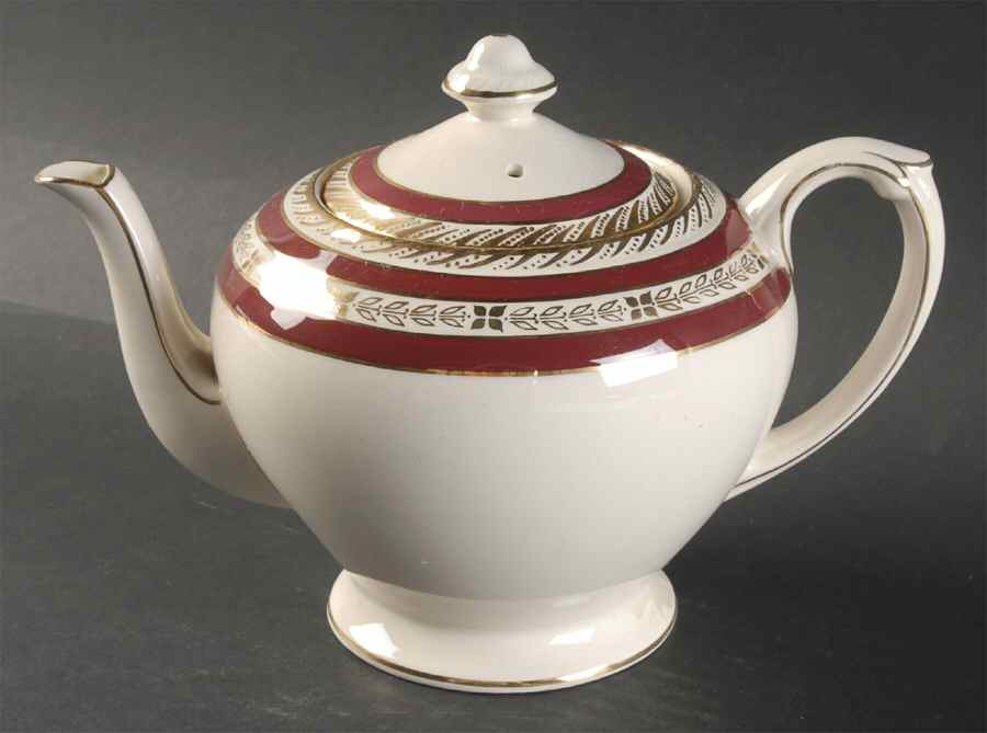 Marquis Teapot & Lid by Crown Ducal-1