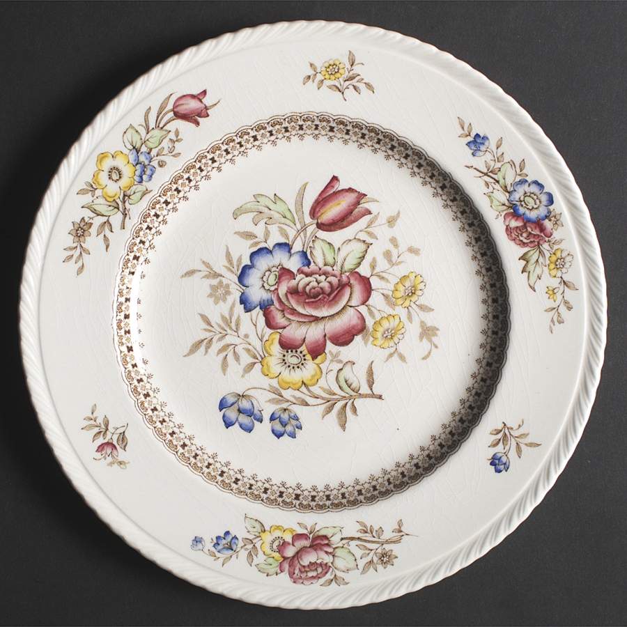 Peover Dinner Plate by Crown Ducal-1