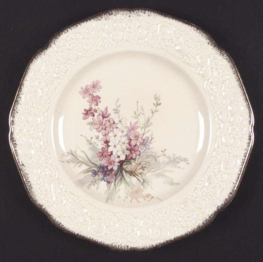 Picardy Dinner Plate by Crown Ducal-1