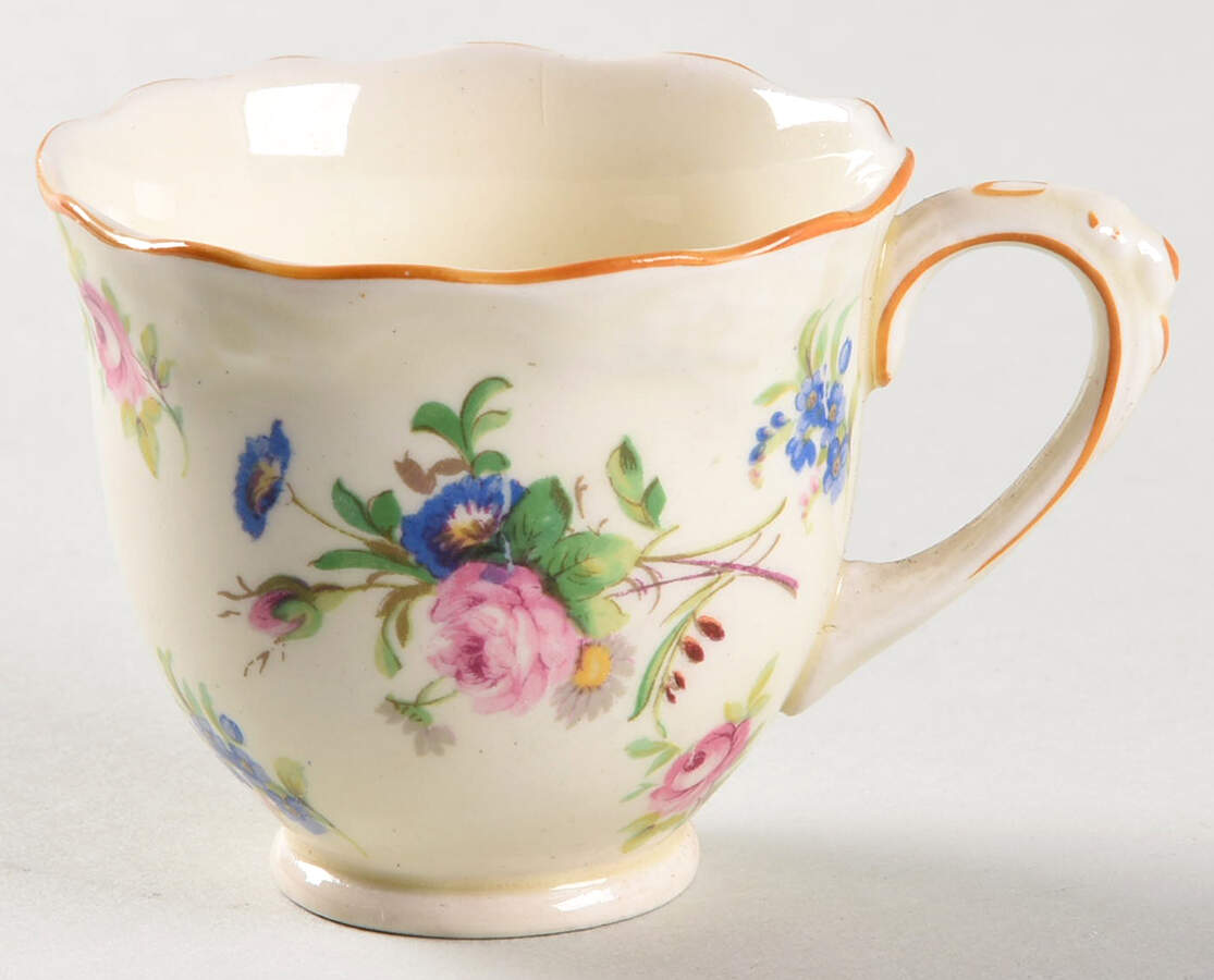 Pinafore Footed Demitasse Cup by Crown Ducal-1