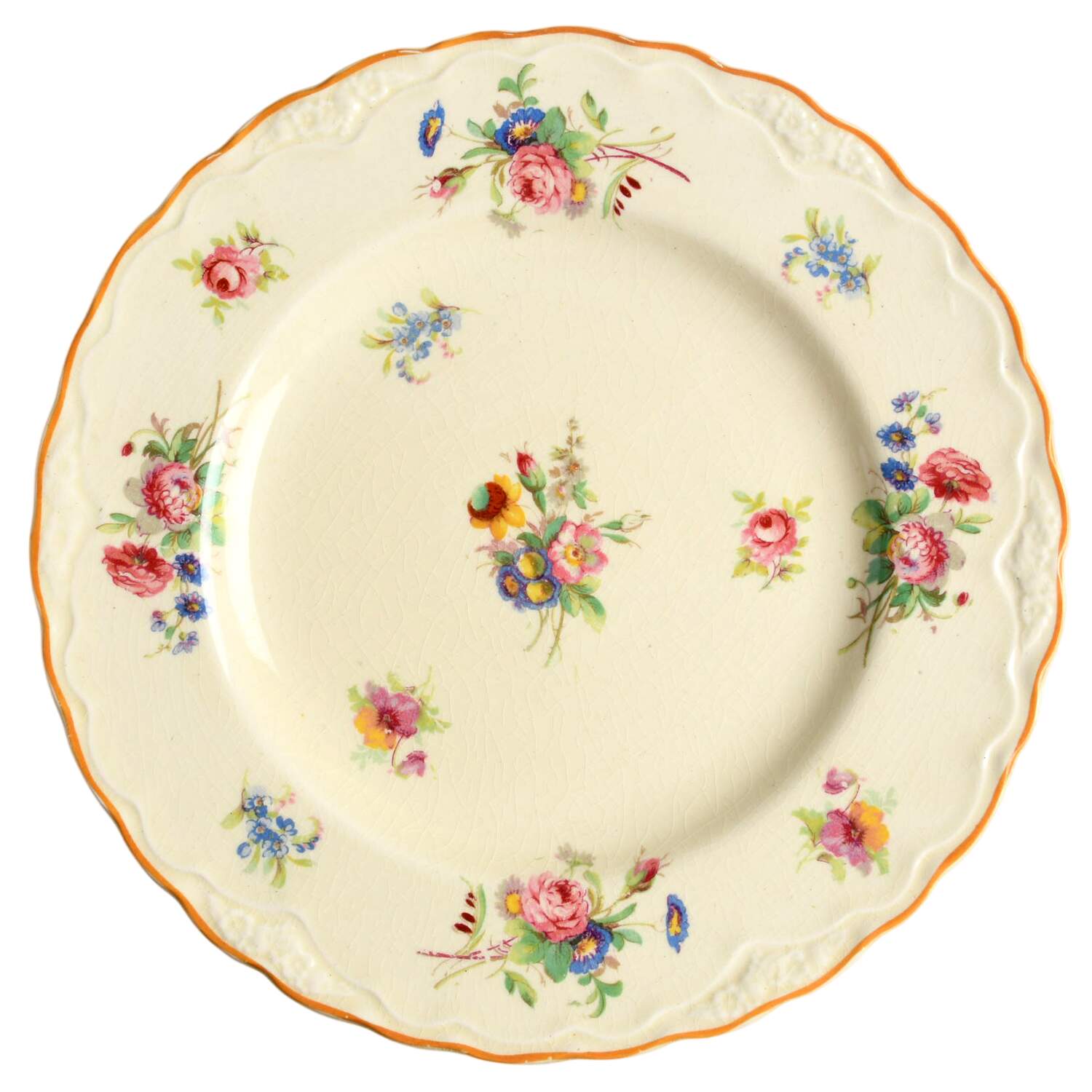 Pinafore Dessert/Pie Plate by Crown Ducal-1