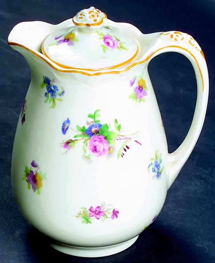 Pinafore Large Syrup with Lid by Crown Ducal-1