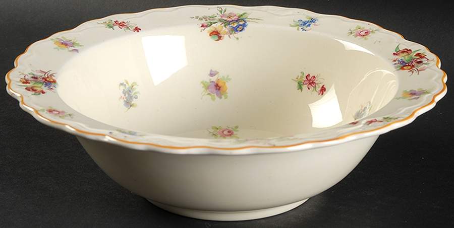 Pinafore 9" Round Vegetable Bowl by Crown Ducal-1
