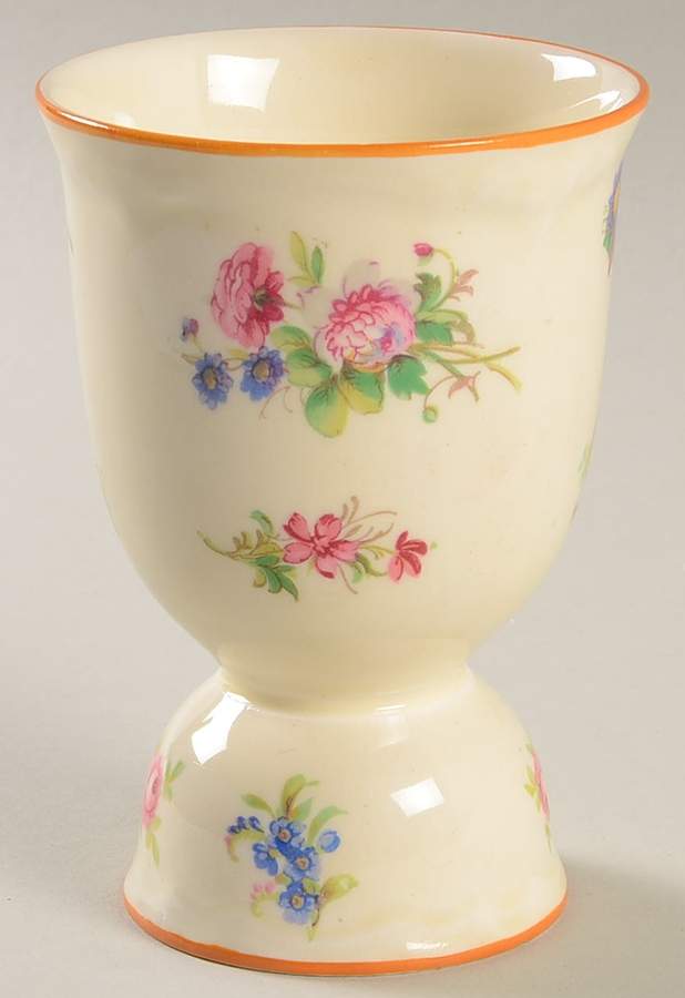 Pinafore Double Egg Cup by Crown Ducal-1