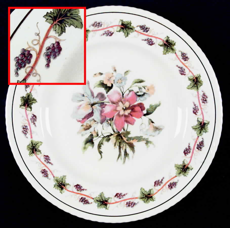 Riviera Dinner Plate by Crown Ducal-1