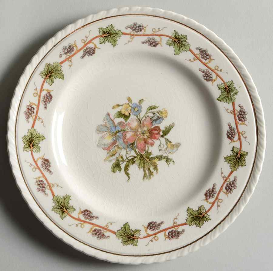 Riviera Bread & Butter Plate by Crown Ducal-1