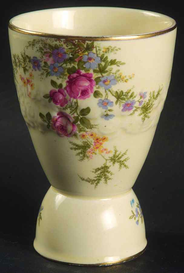 Rosalie Double Egg Cup by Crown Ducal-1