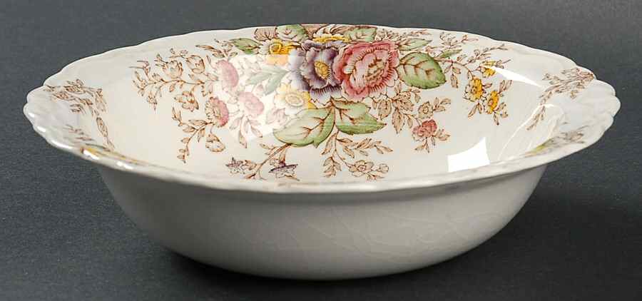 Rydal Rim Cereal Bowl by Crown Ducal-1