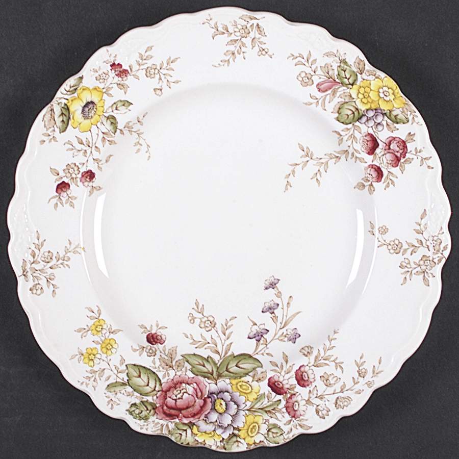 Rydal Dinner Plate by Crown Ducal-1