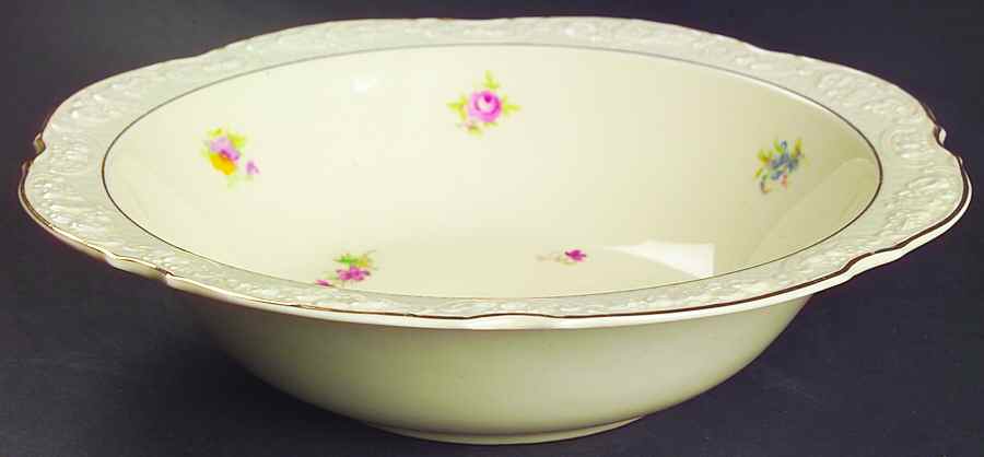 Sherwood 9" Round Vegetable Bowl by Crown Ducal-1