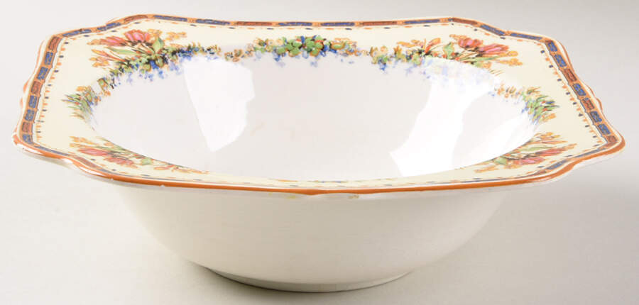 Tulip Round Vegetable No Lid by Crown Ducal-1