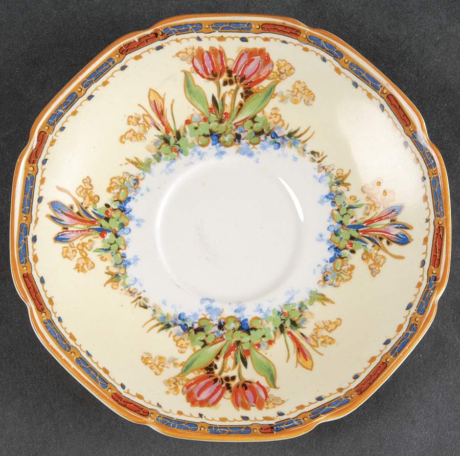 Tulip Saucer by Crown Ducal-1