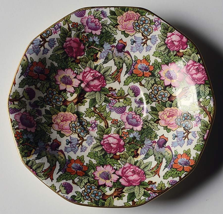 Victoria Saucer for Footed Cup by Crown Ducal-1