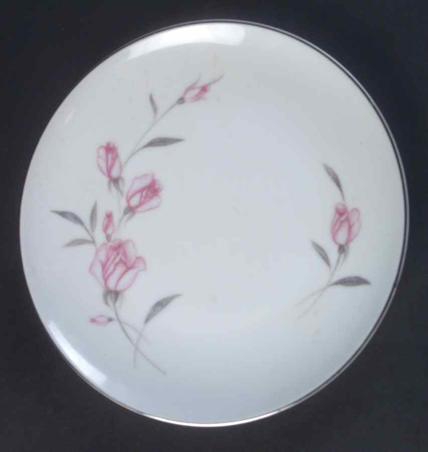 American Beauty Bread & Butter Plate by Crest Wood-1