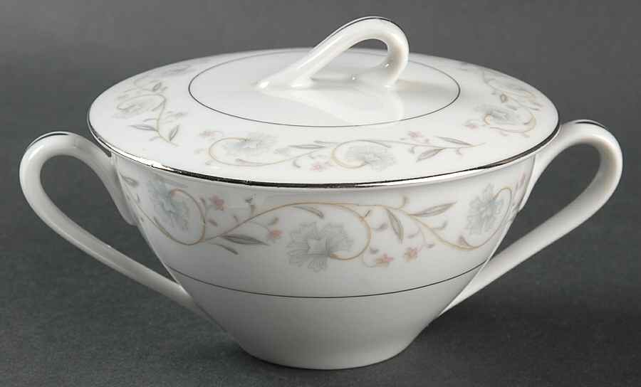 Ballerina Sugar Bowl & Lid by Crest Wood-1