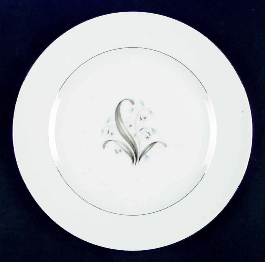 Blue Lily Dinner Plate by Crest Wood-1