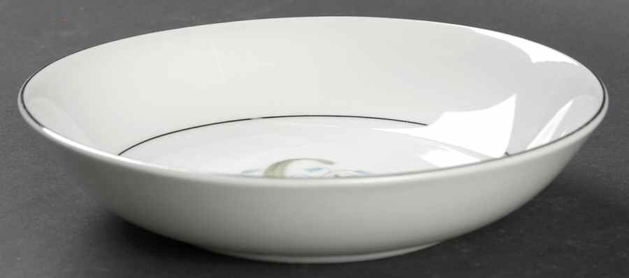 Blue Lily Fruit/Dessert (Sauce) Bowl by Crest Wood-1