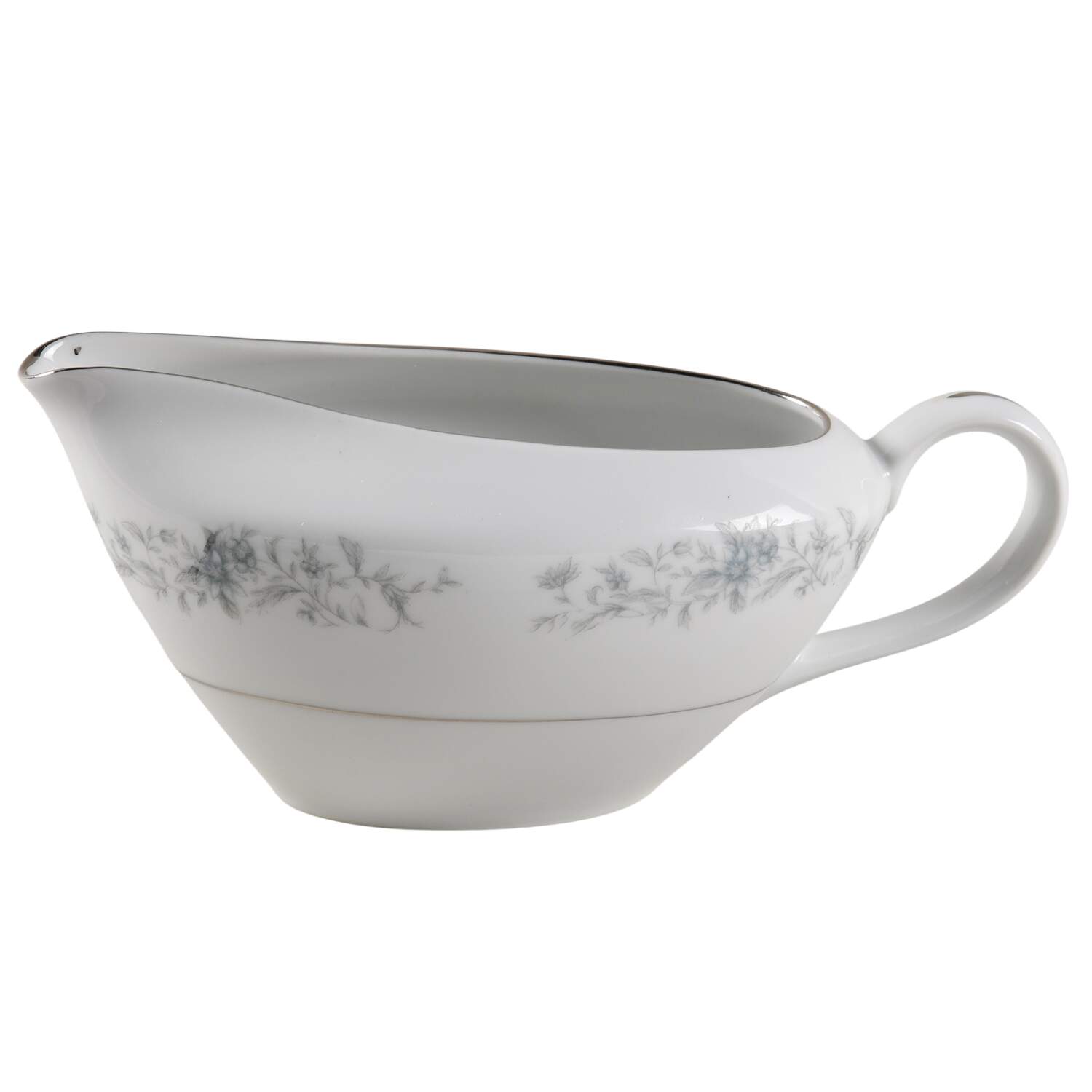 Blue Spray Gravy Boat by Crest Wood-1