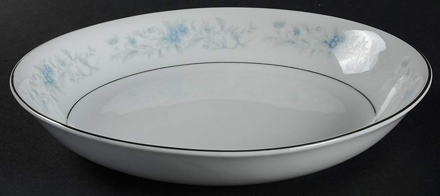 Blue Spray Coupe Soup Bowl by Crest Wood-1