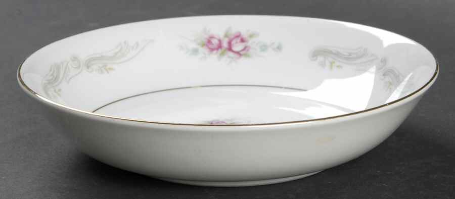 Bridal Rose Fruit/Dessert (Sauce) Bowl by Crest Wood-1