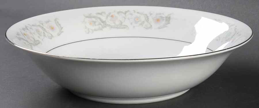 Candle Light 8" Round Vegetable Bowl by Crest Wood-1