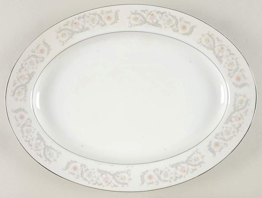 Candle Light 14" Oval Serving Platter by Crest Wood-1