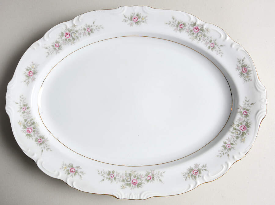Chatham 14" Oval Serving Platter by Crest Wood-1