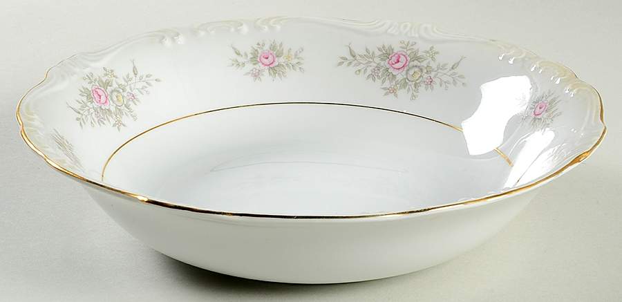 Chatham 9" Round Vegetable Bowl by Crest Wood-1