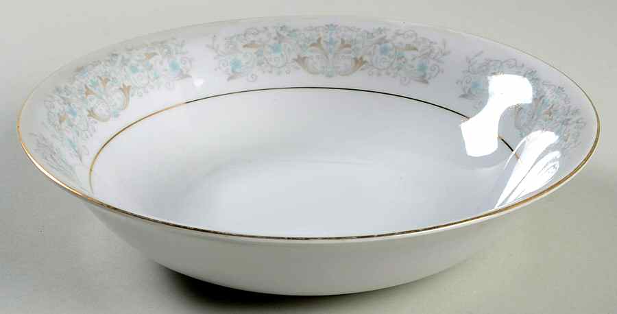 Empress 9" Round Vegetable Bowl by Crest Wood-1