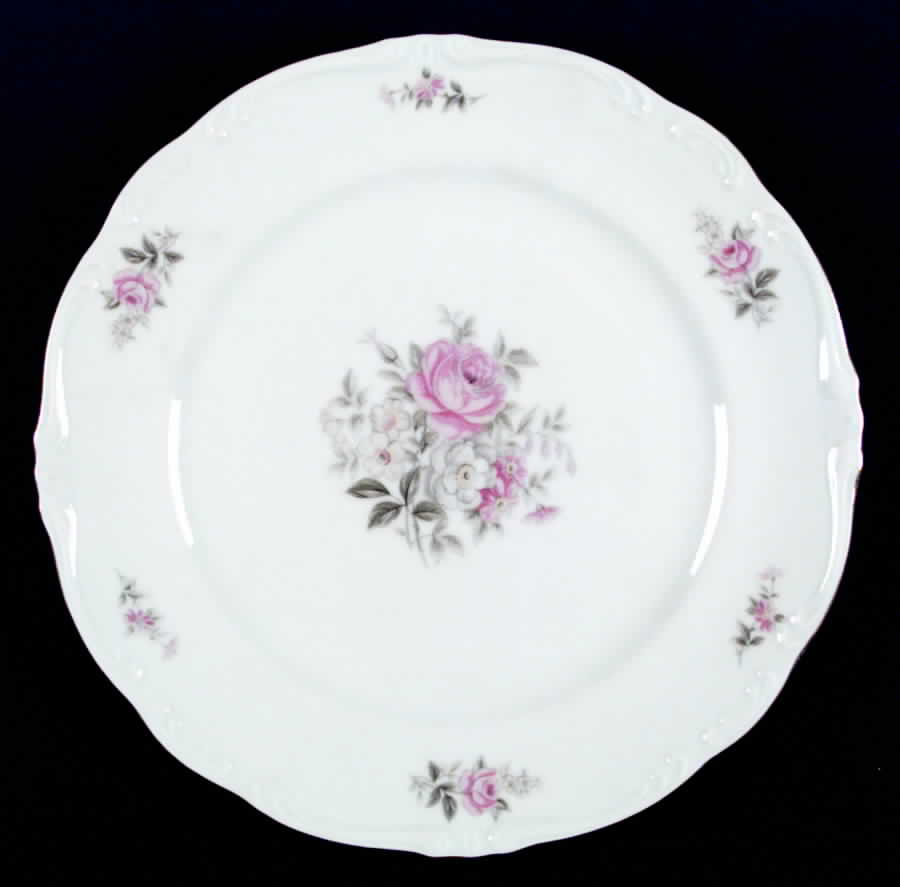 Georgian Rose Dinner Plate by Crest Wood-1