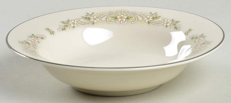 Lotus Rim Fruit/Dessert (Sauce) Bowl by Crest Wood-1