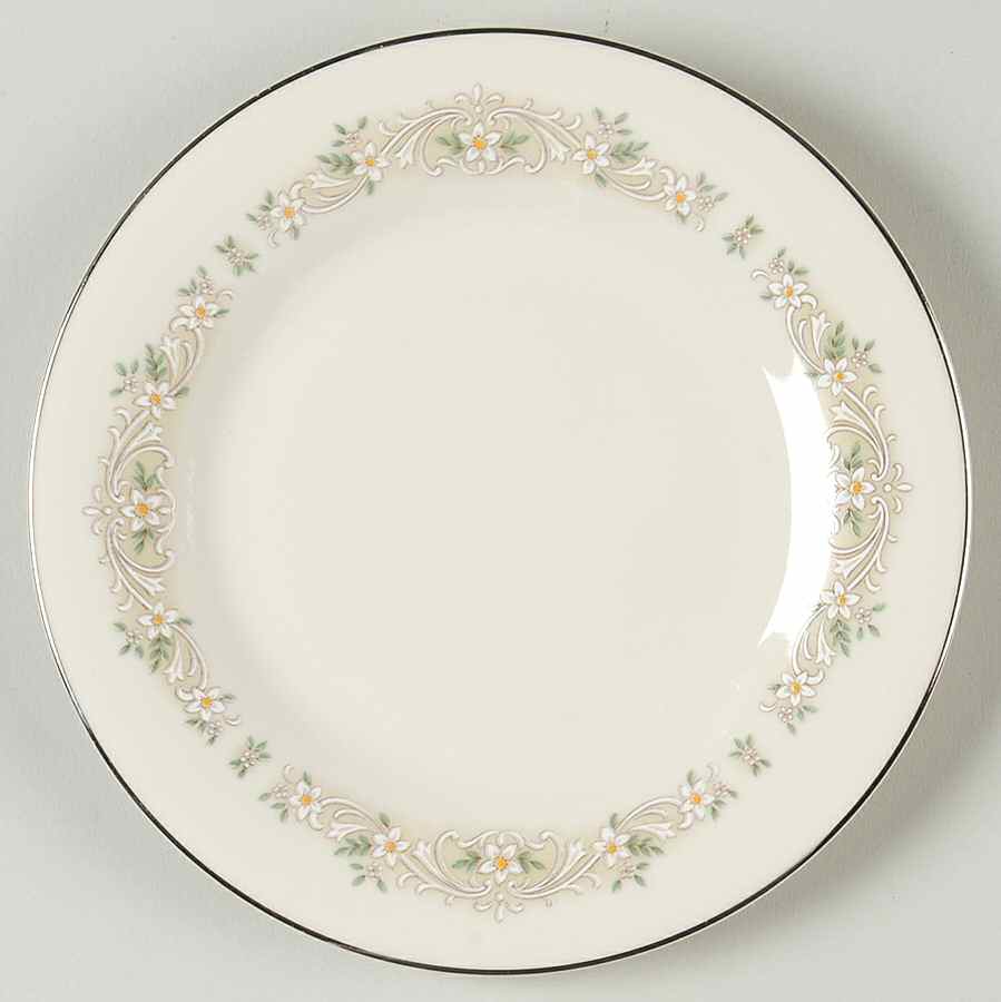 Lotus Bread & Butter Plate by Crest Wood-1